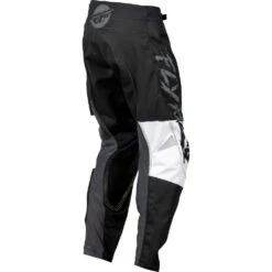 Fly Racing 2023 Kinetic Khaos Grey/Black/White Kids Pants -Motocross Equipment 2122605 c 2
