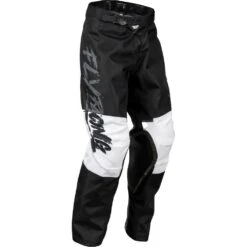 Fly Racing 2023 Kinetic Khaos Grey/Black/White Kids Pants