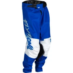 Fly Racing 2023 Kinetic Khaos LT Grey/Blue/White Kids Pants