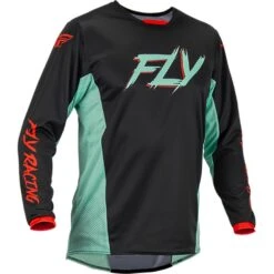 Fly Racing 2023 Kinetic S.E Rave Black/Mint/Red Jersey