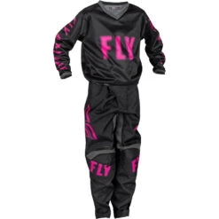 Fly Racing 2023 F-16 Black/Pink Kids Jersey -Motocross Equipment 2122743 c 2