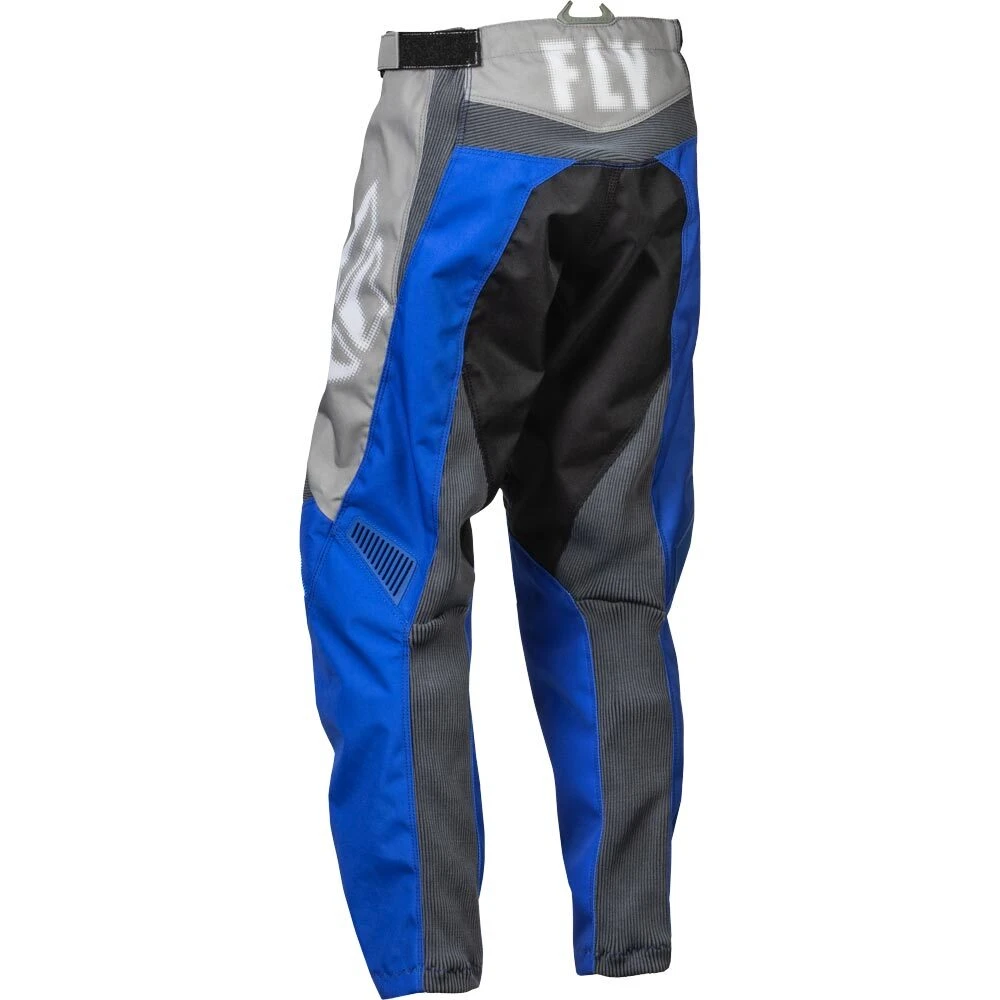 Fly Racing 2023 F-16 Grey/Blue Kids Pants 4 Fly Racing 2023 F-16 Grey/Blue Kids Pants - Image 2