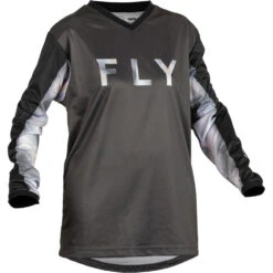 Fly Racing 2023 F-16 Black/Grey Womens Jersey