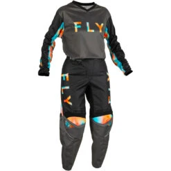 Fly Racing 2023 F-16 Grey/Pink/Blue Womens Pants 14 Fly Racing 2023 F-16 Grey/Pink/Blue Womens Pants -Motocross Equipment 2122797 c 3
