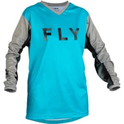 Fly Racing 2023 F-16 Sky Blue/Light Grey Womens Jersey
