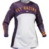 Fly Racing 2024 Lite Purple/White/Neon Coral Womens Jersey -Motocross Equipment 2124392 c