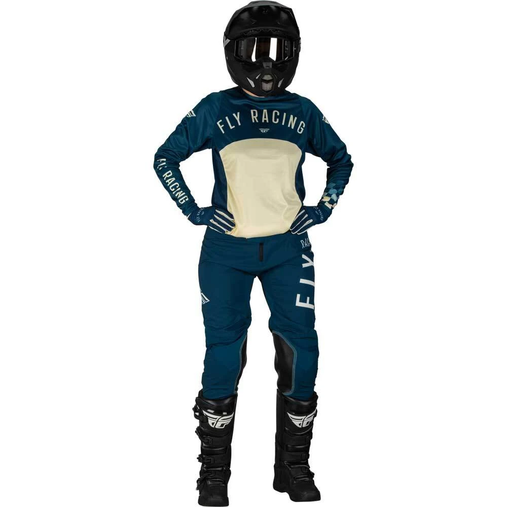 Fly Racing 2024 Lite Navy/Ivory Womens Jersey 5 Fly Racing 2024 Lite Navy/Ivory Womens Jersey - Image 3