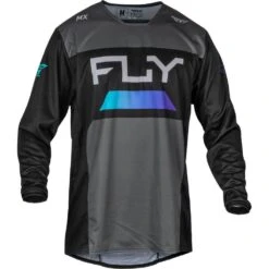 Fly Racing 2024 Kinetic Reload Charcoal/Blue/Iridium Jersey