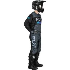 Fly Racing 2024 Kinetic Reload Charcoal/Blue/Iridium Pants -Motocross Equipment 2124498 c 7