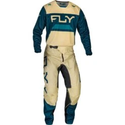 Fly Racing 2024 Kinetic Reload Ivory/Navy/Cobalt Pants -Motocross Equipment 2124537 c 4