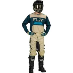 Fly Racing 2024 Kinetic Reload Ivory/Navy/Cobalt Pants -Motocross Equipment 2124537 c 6