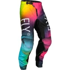 Fly Racing 2024 Kinetic Prodigy Fuchsia/Electric Blue Kids Pants