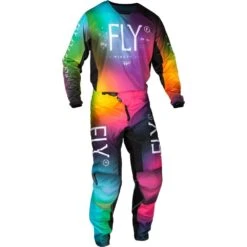 Fly Racing 2024 Kinetic Prodigy Fuchsia/Electric Blue Kids Pants -Motocross Equipment 2124567 c 4