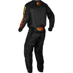 Fly Racing 2024 F-16 Black/Yellow/Orange Kids Jersey -Motocross Equipment 2124684 c 3