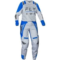 Fly Racing 2024 F-16 Arctic Grey/Blue Womens Pants -Motocross Equipment 2124725 c 4