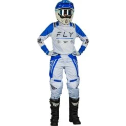 Fly Racing 2024 F-16 Arctic Grey/Blue Womens Pants -Motocross Equipment 2124725 c 6