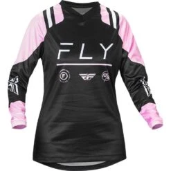 Fly Racing 2024 F-16 Black/Lavender Womens Jersey