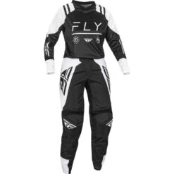 Fly Racing 2024 F-16 Black/White Womens Pants -Motocross Equipment 2124751 c 4