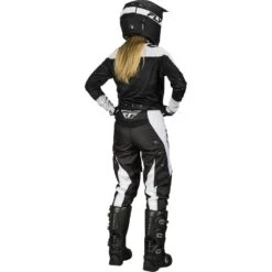 Fly Racing 2024 F-16 Black/White Womens Pants -Motocross Equipment 2124751 c 8