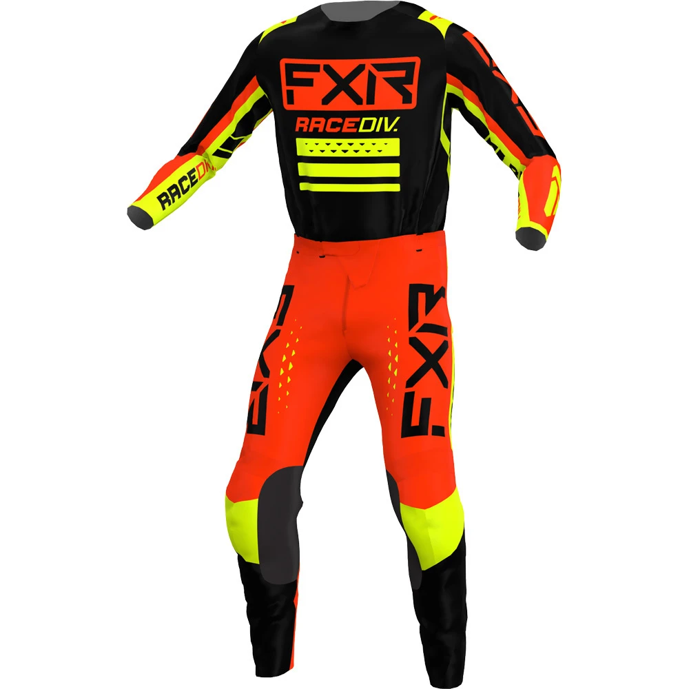 FXR 2022 Clutch Pro Black/Nuke Red/Hi-Vis Pants 5 FXR 2022 Clutch Pro Black/Nuke Red/Hi-Vis Pants - Image 3