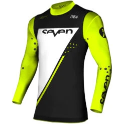 Seven 23.1 Zero Echelon Black Kids Over Jersey -Motocross Equipment 2250059 001 Yc 2
