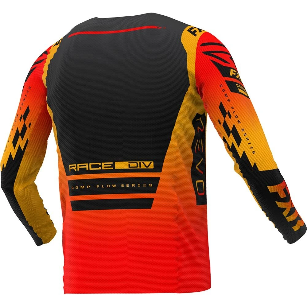 FXR 2023 Revo Comp Tequila Sunrise Kids Jersey 4 FXR 2023 Revo Comp Tequila Sunrise Kids Jersey - Image 2