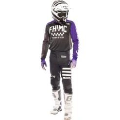 Fasthouse 2023 Grindhouse Royale Black/Purple Jersey -Motocross Equipment 2402 0308 c 4