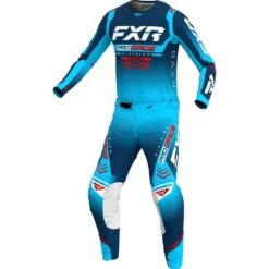 FXR 2024 Revo Arctic Kids Jersey -Motocross Equipment 243302 4020 c 2