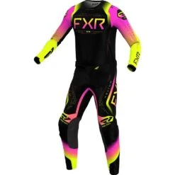 FXR 2024 Helium Pink Lemonade Kids Jersey -Motocross Equipment 243303 1095 c 2