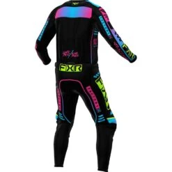 FXR 2024 Podium Black/Candy Kids Jersey 9 FXR 2024 Podium Black/Candy Kids Jersey -Motocross Equipment 243304 1053 c 3