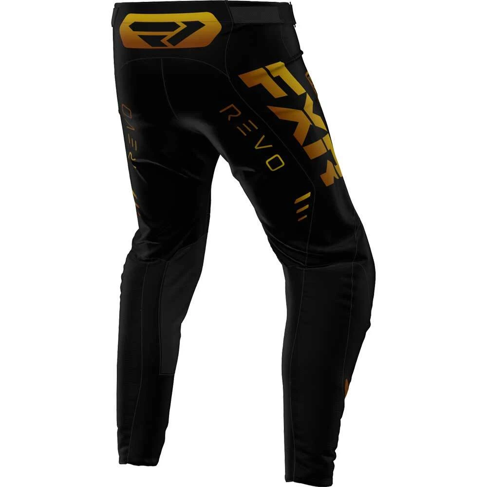FXR 2024 Revo Black/Gold Kids Pants 4 FXR 2024 Revo Black/Gold Kids Pants - Image 2