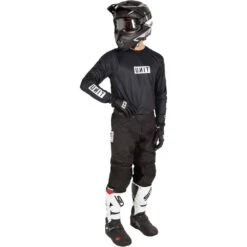 Unit 2024 Stack Black Jersey -Motocross Equipment 246164001 BLACK c 2