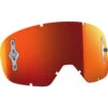 Scott Buzz Orange Chrome Kids Works Lens