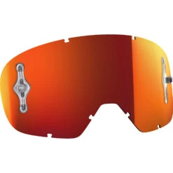 Scott Buzz Orange Chrome Kids Works Lens