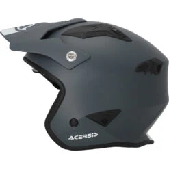Acerbis Jet Aria Grey Helmet