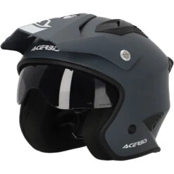 Acerbis Jet Aria Grey Helmet -Motocross Equipment 25055.070 c 5