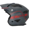 Acerbis Jet Aria Grey/Red Helmet