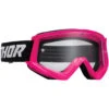Thor Combat Racer Fluro Pink/Black Goggles -Motocross Equipment 2601 2707