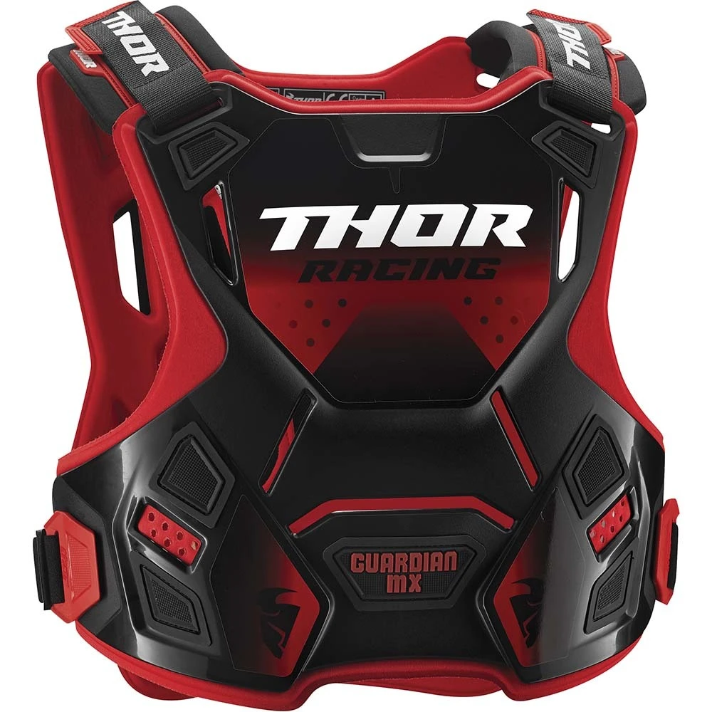 Thor Guardian MX Red Kids Body Armour - 2XS/XS 3 Thor Guardian MX Red Kids Body Armour - 2XS/XS