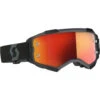 Scott Fury Black/Orange Goggles