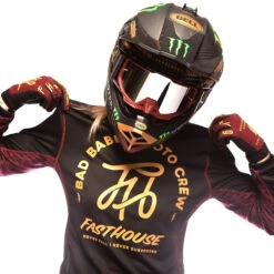 Fasthouse 2023 Grindhouse Golden Script Black Womens Jersey -Motocross Equipment 2766 0001 c 2