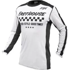 Fasthouse 2023 USA Originals Air Cooled White/Black Jersey