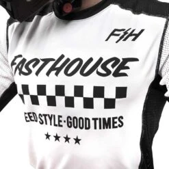 Fasthouse 2023 USA Originals Air Cooled White/Black Jersey -Motocross Equipment 2783 1008 c 5
