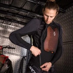 Scott Softcon Air Jacket Black/Grey Body Protector -Motocross Equipment 278461 1001007 c 2