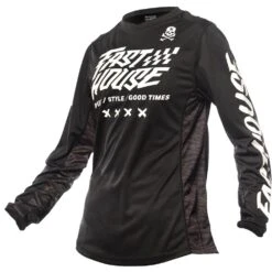 Fasthouse 2023 Grindhouse Rufio Black Womens Jersey