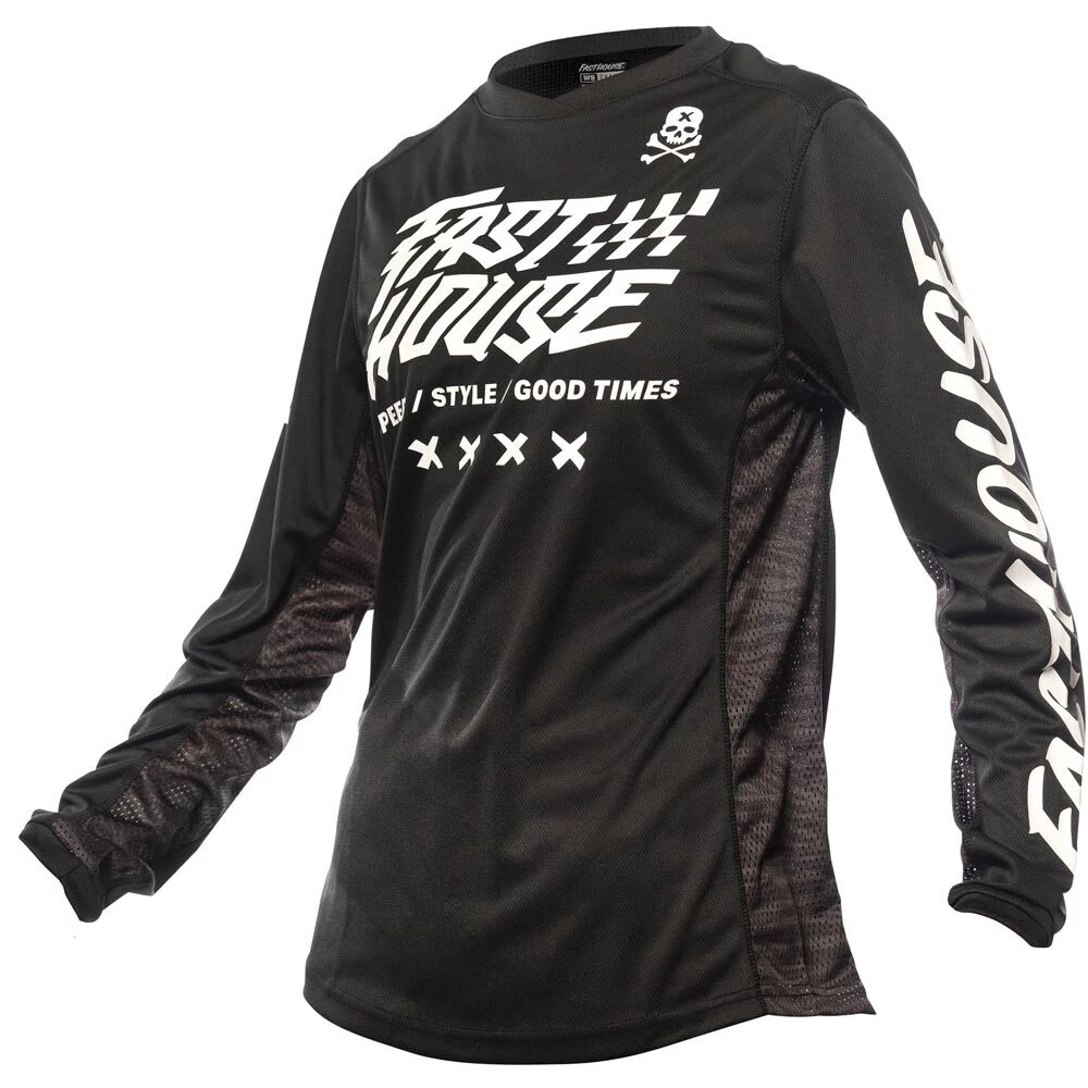 Fasthouse 2023 Grindhouse Rufio Black Womens Jersey 3 Fasthouse 2023 Grindhouse Rufio Black Womens Jersey