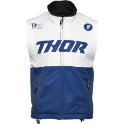 Thor Navy/White Warmup Vest
