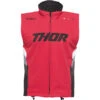 Thor Warmup Red/Black Vest -Motocross Equipment 2830 0589 c