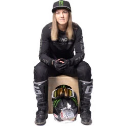 Fasthouse Sand Cat Black Off-Road Womens Jersey -Motocross Equipment 2842 0000 c 2