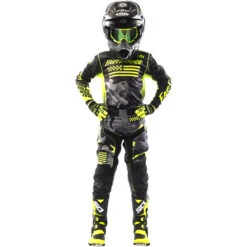 Fasthouse Grindhouse Riot Black/Hi Viz Kids Jersey -Motocross Equipment 2845 0520 c 3